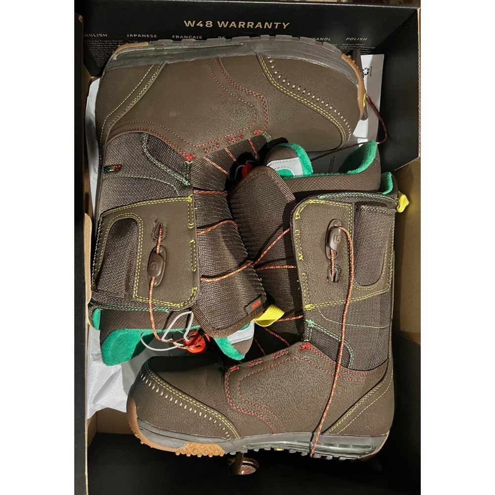 Burton Ruler IRIE-YA MAN Size‎ 8-1/2 Snow Boots NEW